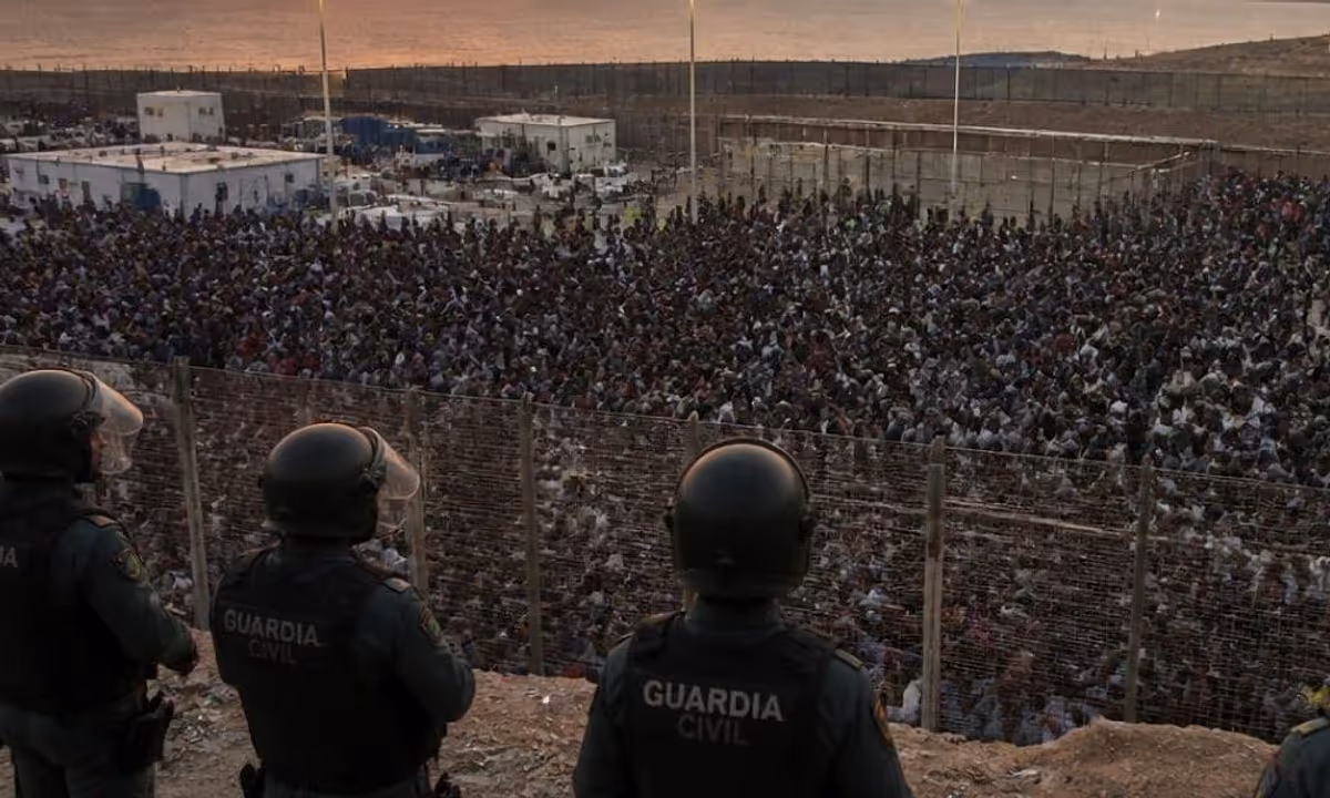 Ceuta: Crisis migratoria sin precedentes rompe récords históricos